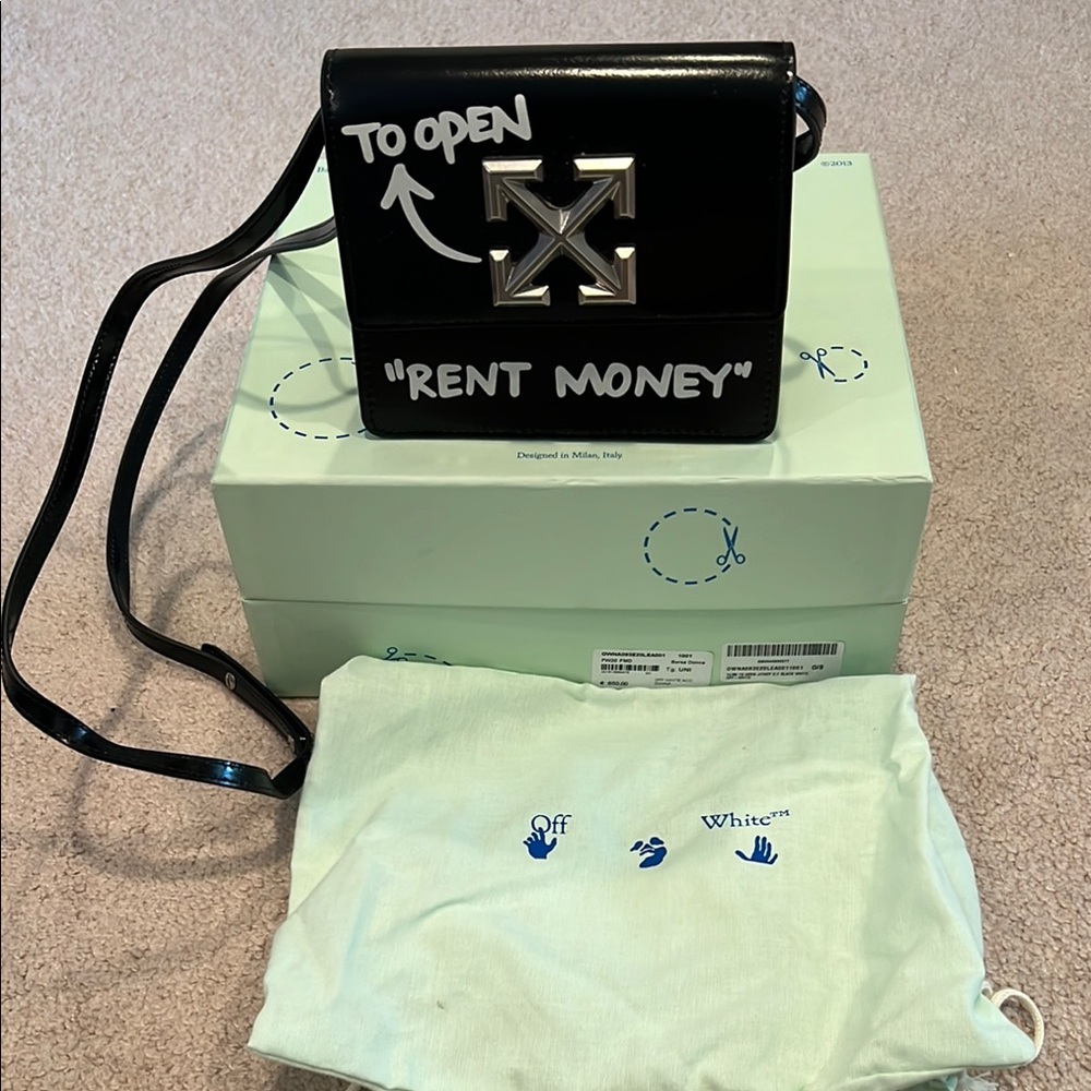 Off-White Black Crossbody Bag